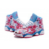 US$64.00 Air Jordan 13 Shoes for Women #181232