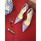 US$89.00 Christian Louboutin 10cm high-heeles shoes for women #305007