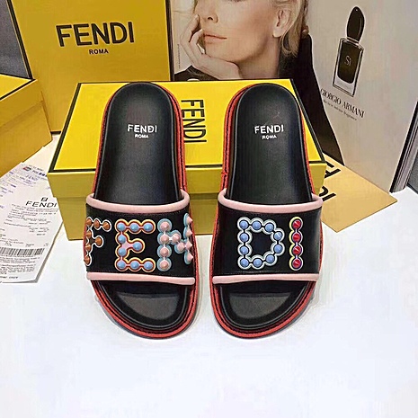 Fendi shoes for Fendi slippers for women #309159