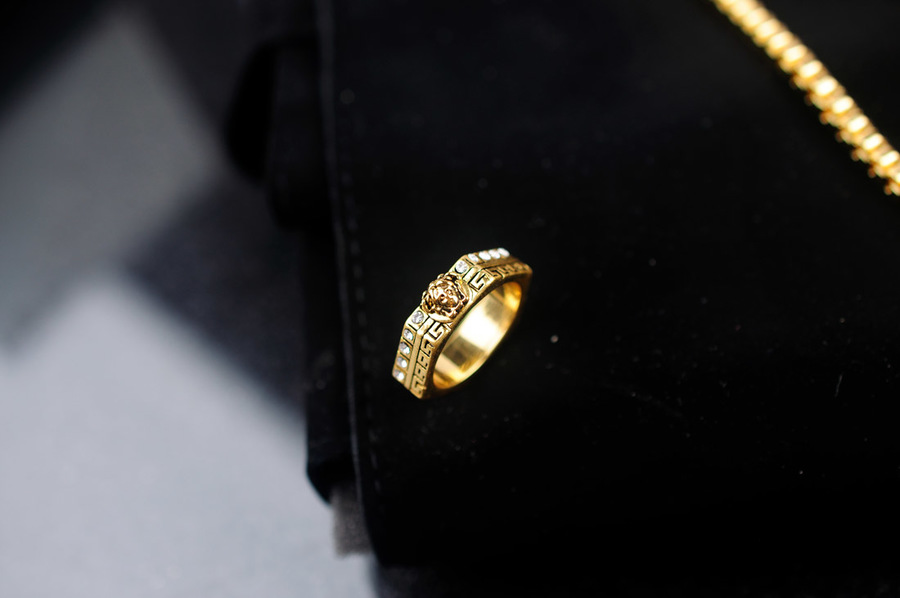 replica versace ring