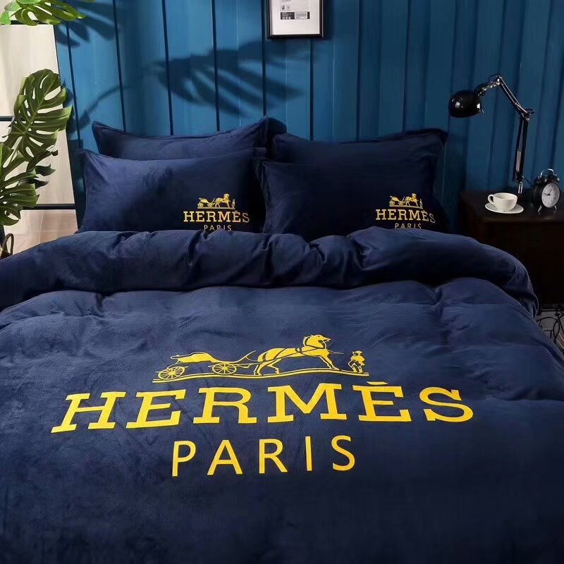 HERMES Bedding Sets 4pcs #324636 replica