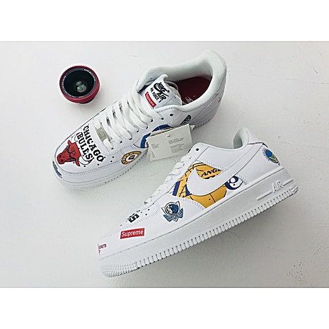 Supreme x NBA x Nike Air Force 1 AF1 shoes for men #331912