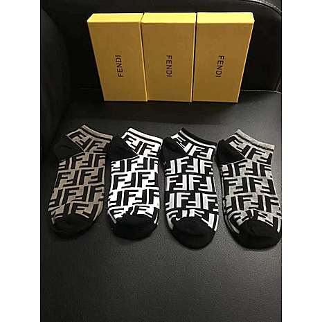 Fendi  4pcs Socks #338746 replica