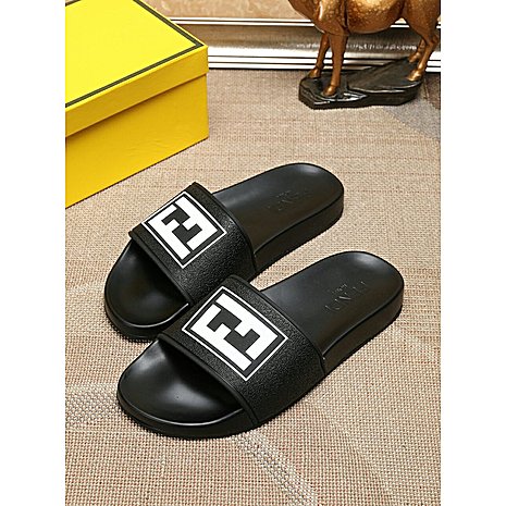 Fendi shoes for Fendi Slippers for men #351838