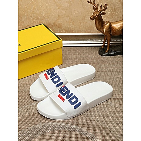 Fendi shoes for Fendi Slippers for men #351842 replica