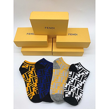 Fendi 4pcs Socks #356085 replica