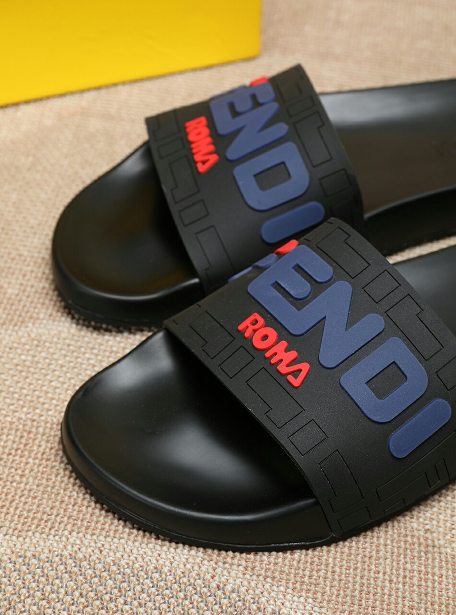 Fendi shoes for Fendi Slippers for men #351843 replica
