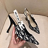 US$53.00 Dior 9.5cm High-heeled shoes for women #351476