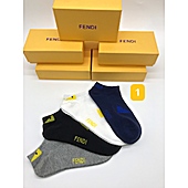 US$14.00 Fendi 4pcs Socks #356087