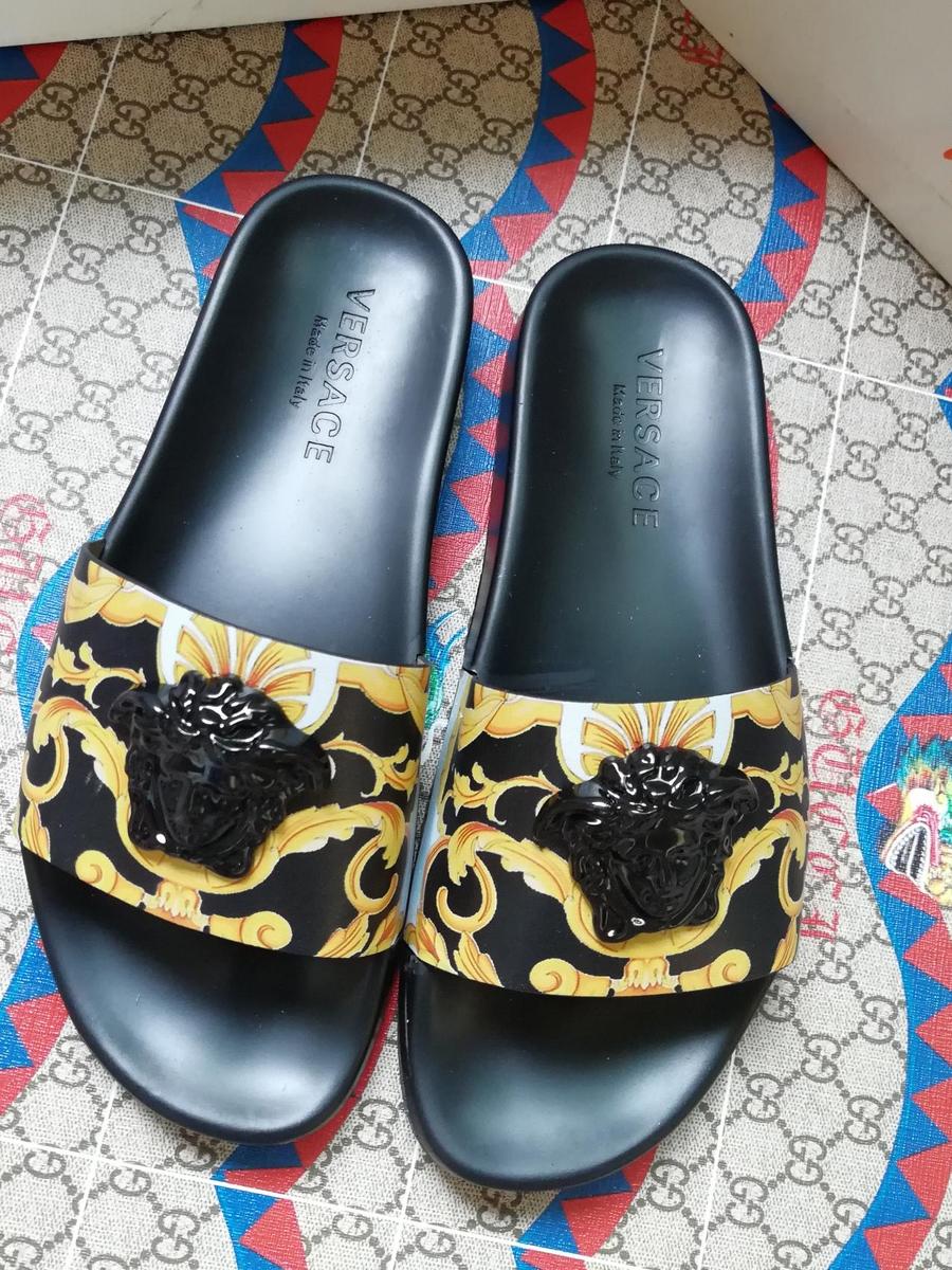 Versace shoes for versace Slippers for Women #357476 replica