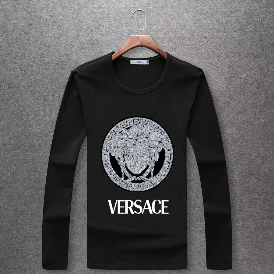 Versace Long-Sleeved T-Shirts for men #379679 replica