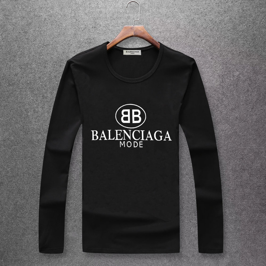 Balenciaga Long-Sleeved T-Shirts for Men #382278 replica