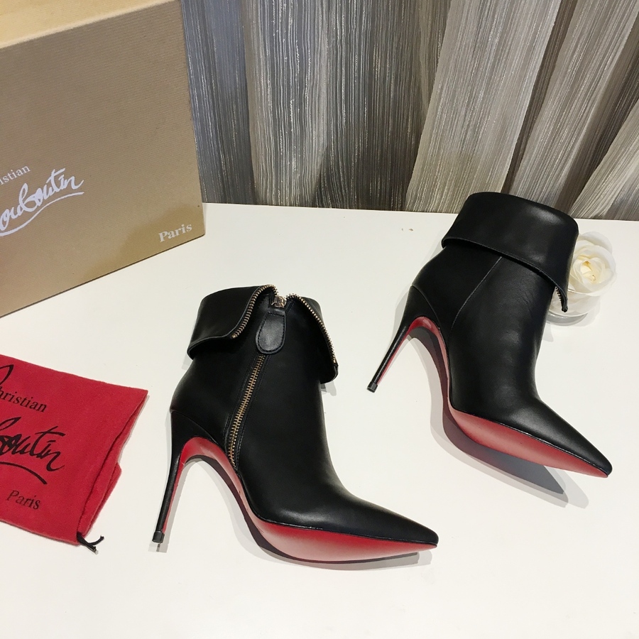 Christian Louboutin 10cm high heeled shoes for women #388069 replica