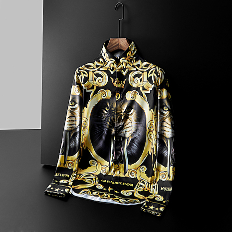 Versace Shirts for Versace Long-Sleeved Shirts for men #395218 replica