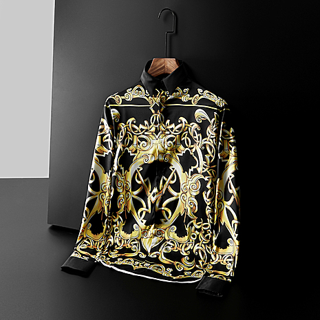 Versace Shirts for Versace Long-Sleeved Shirts for men #395219 replica