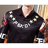 US$32.00 Fendi Shirts for Fendi Long-Sleeved Shirts for men #389290