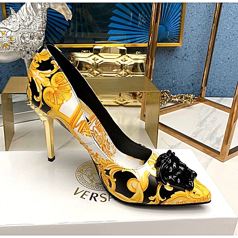 versace 10cm high-heeles shoes for women #397679 replica