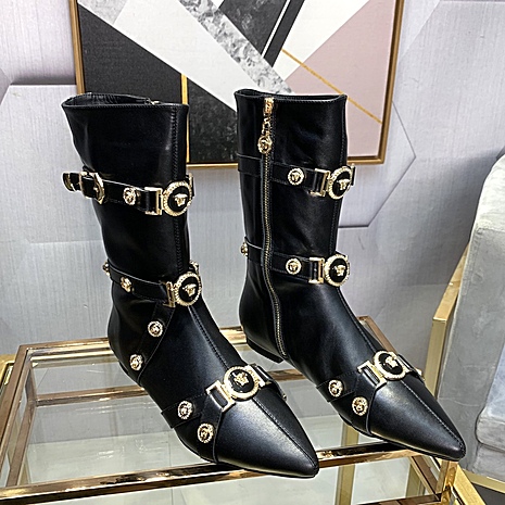 Versace shoes for versace Boots for women #397680 replica