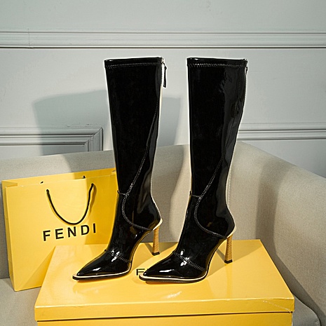 Fendi 9.5cm high-heeles Boots for women #400077