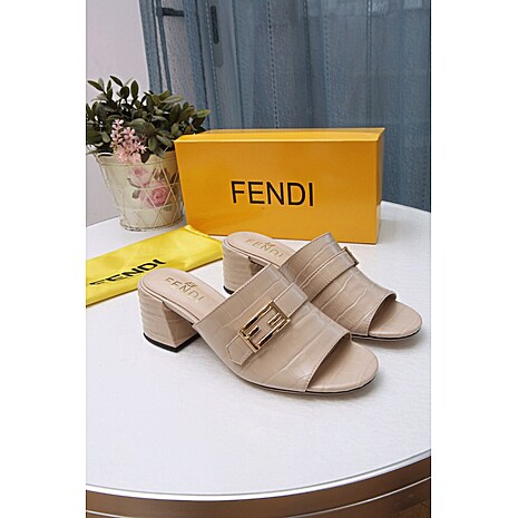 Fendi 6cm high heeled shoes for women #415435 replica