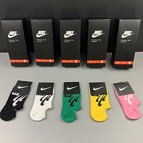 Nike Socks 5pcs sets #420389 replica
