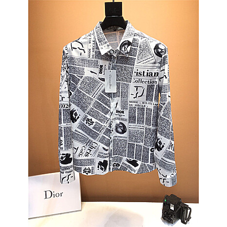 Dior shirts for Dior Long-Sleeved Shirts for men #426989 replica
