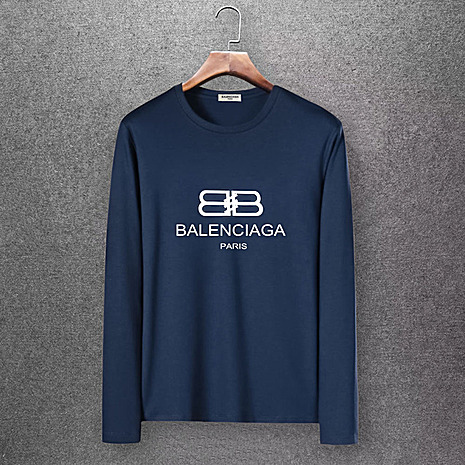 Balenciaga Long-Sleeved T-Shirts for Men #430442 replica