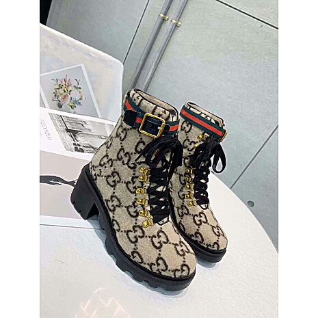 Gucci 6cm High-heeled Boots for women #430691