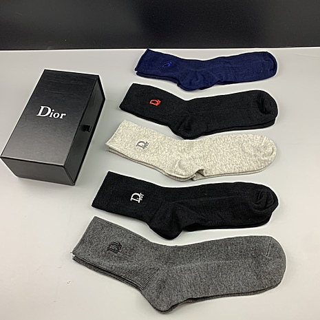Dior Socks 5pcs sets #432849 replica