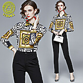 US$25.00 Versace Shirts for versace Long-Sleeved Shirts for Women #430673