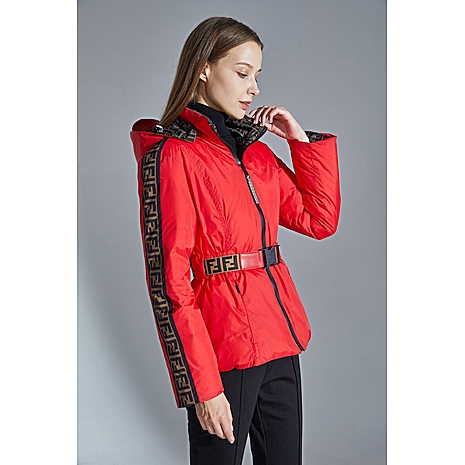 Fendi double-sided down jacket for women #434892 replica