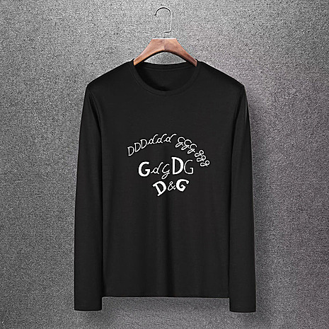 D&G Long Sleeved T-shirts for Men #435057 replica