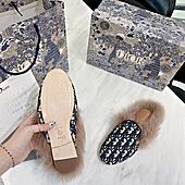 US$95.00 Dior Shoes for Dior Slippers for women #433725