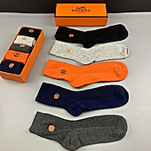 US$18.00 Hermes Socks 5pcs sets #436717
