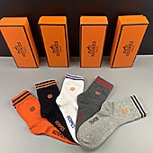 US$18.00 Hermes Socks 5pcs sets #436719