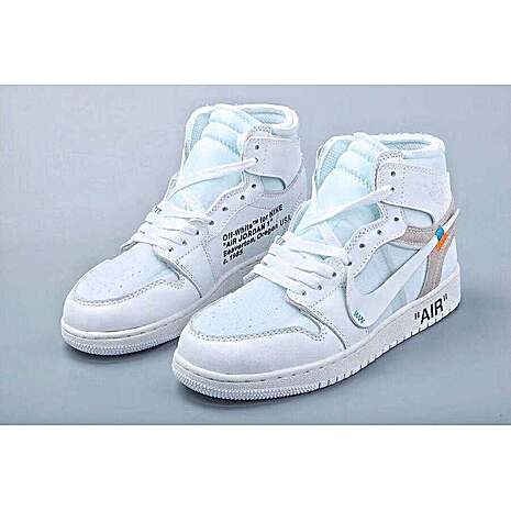 OFF WHITE&Air Jordan 1 Shoes for Women #438847 replica