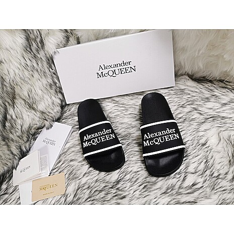 Alexander McQueen Shoes for Alexander McQueen slippers for men #439952 replica