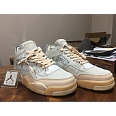 US$63.00 OFF WHITE&Air Jordan 4 Shoes for men #437336