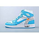 US$63.00 OFF WHITE&Air Jordan 1 Shoes for men #438326