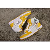 US$63.00 OFF WHITE&Air Jordan 1 Shoes for men #438352