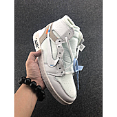 US$63.00 OFF WHITE&Air Jordan 1 Shoes for Women #438847