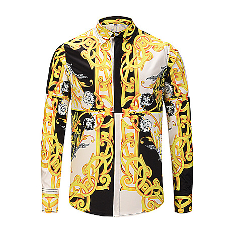 Versace Shirts for Versace Long-Sleeved Shirts for men #441633 replica