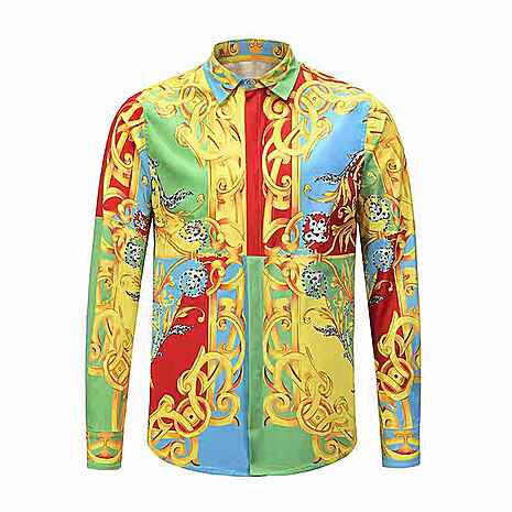 Versace Shirts for Versace Long-Sleeved Shirts for men #441637 replica