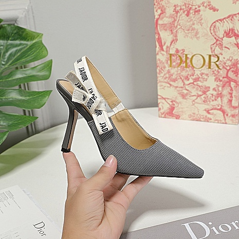 Dior 9.5cm high heeled shoes for women #442142 replica