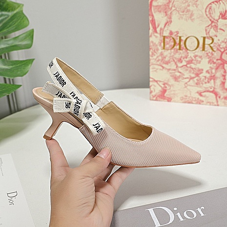 Dior 6.5cm high heeled shoes for women #442145 replica