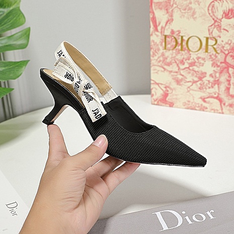 Dior 6.5cm high heeled shoes for women #442147 replica