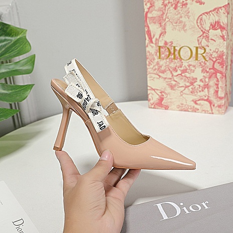 Dior 9.5cm high heeled shoes for women #442151 replica