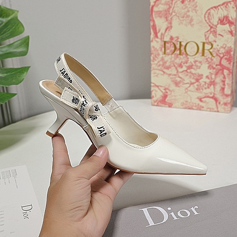 Dior 6.5cm high heeled shoes for women #442153 replica