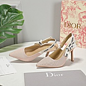 US$74.00 Dior 9.5cm high heeled shoes for women #442141