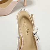 US$74.00 Dior 9.5cm high heeled shoes for women #442141